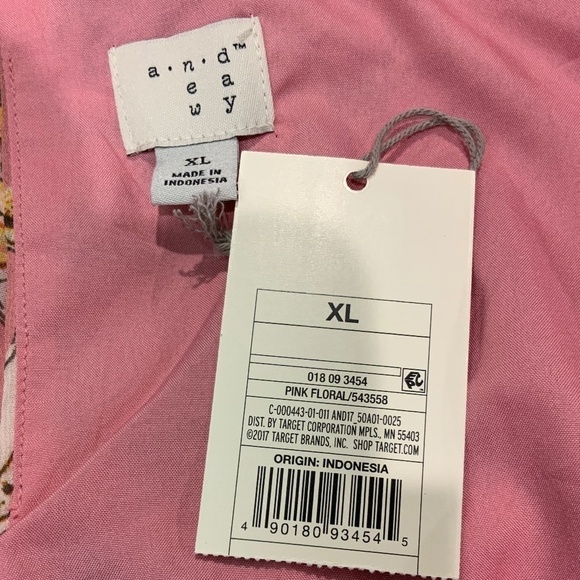 a new day Floral Asymmetrical Dress - NWT - Picture 5 of 5